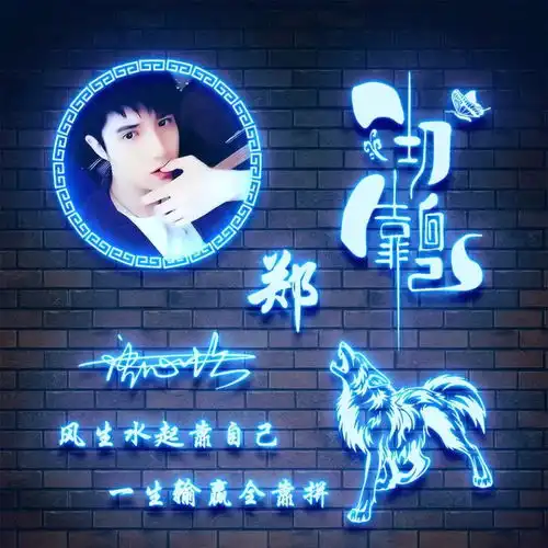 超好看的3d立体商务签名头像,微信姓氏头像,2021属你最牛