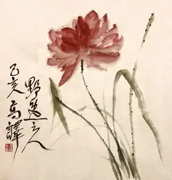 寒潭渡鹤影著名画家高译笔下的鹤