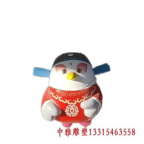 玻璃钢小鸡雕塑柳州树脂雕塑小鸡厂中雅雕塑