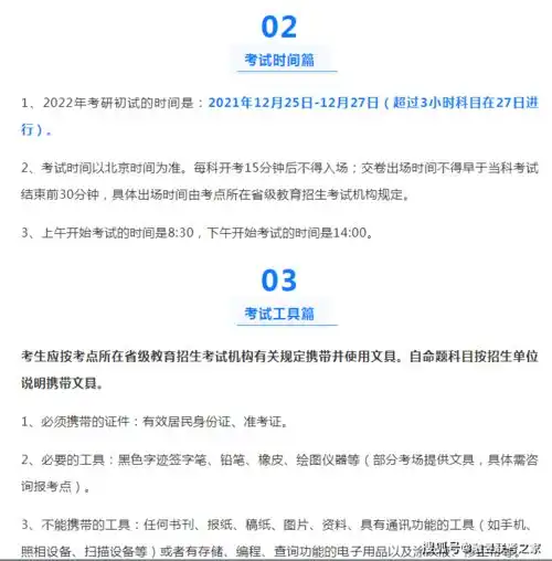 2022考研初试将近,收好这份准备清单,祝你一战功成