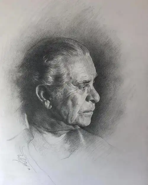 兰州画室素描人物头像临摹高清图,震撼你的眼球