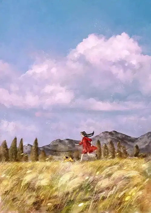精致的深林女孩,画面美得让人向往
