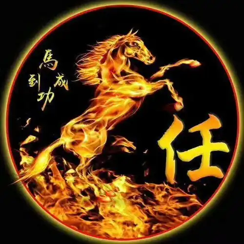 以梦为马,志存高远30个姓氏微信头像祝你2020马到成功