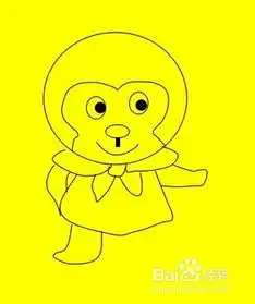 悟空的简笔画怎么画