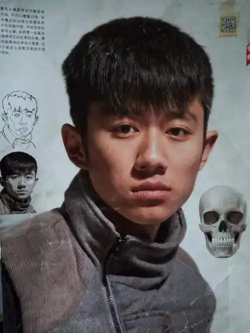 素描联考头像作画步骤,简单明了,一看就懂
