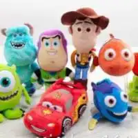 惠康印花独家换购disneypixar反斗奇兵毛公仔