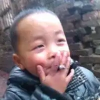十分霸气小孩抽烟头像微信头像图片大全
