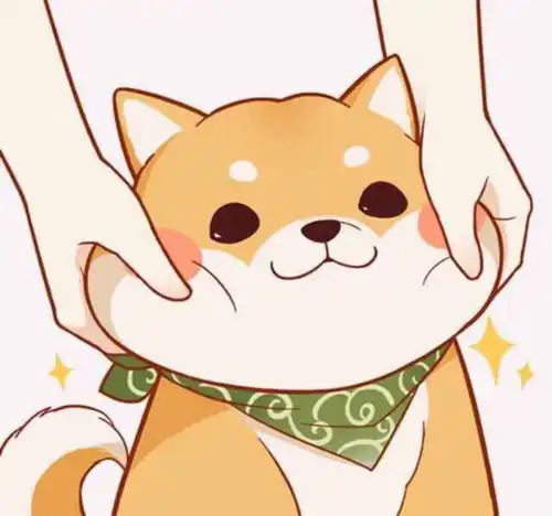 五黑头像柴犬