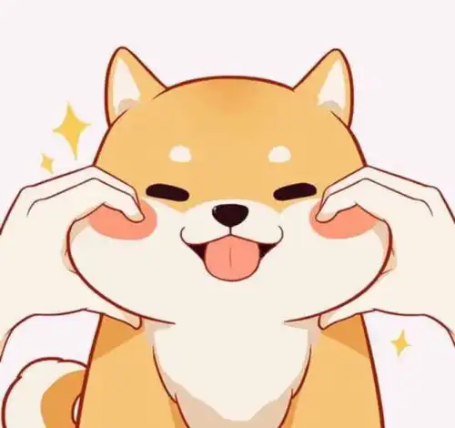 五黑头像柴犬