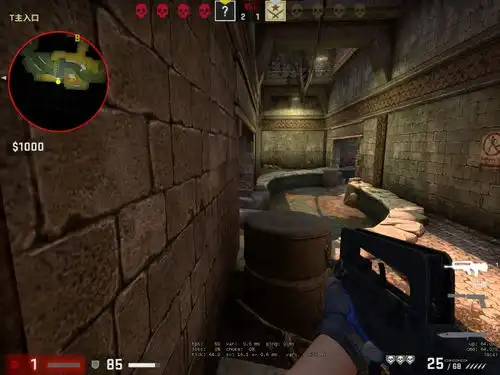 csgo战术教学科洛林地图玩老六这些阴人点位绝对能用上