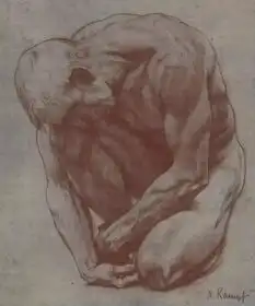 严谨德国素描康波夫