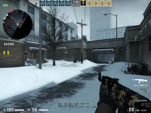 csgo战术教学老六必学点位之办公室,蹲这里能疯狂刷分