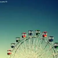 唯美的摩天轮头像摩天轮qq头像图片