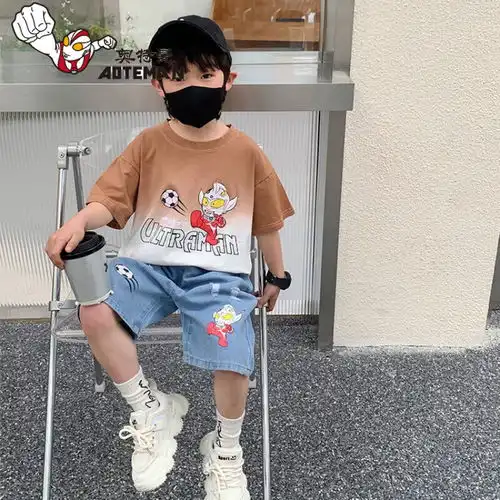 snoopy史努比新潮中国风旗袍连衣裙儿童江山如画春秋款复古风裙子江山如画100