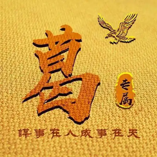 你的头像该换啦,励志风格,你的姓氏也在