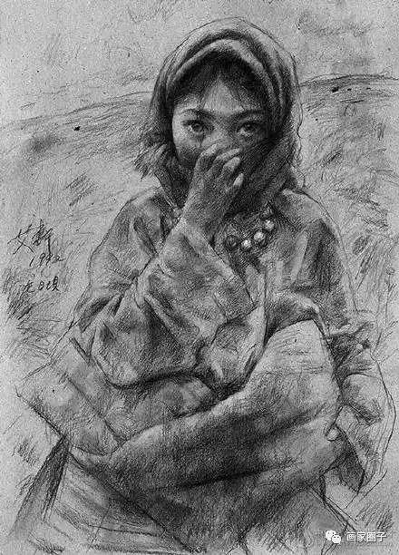 艾轩一幅画2072万,仅仅是一幅素描圣山