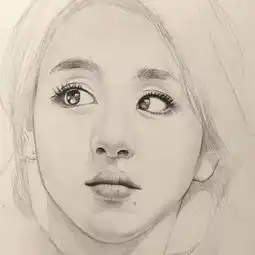 素描人物神态,这些作品很到位,画得精简到位
