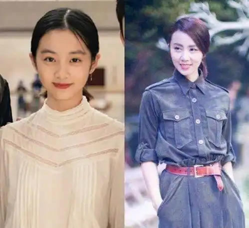14岁多多暴风成熟,与46岁何炅同框似兄妹,翻版的孙莉