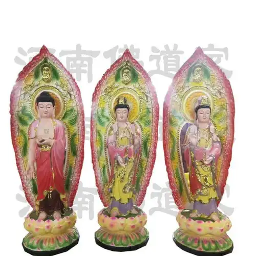 三清神像2.3米元始天尊灵宝天尊太上老君道教祖师