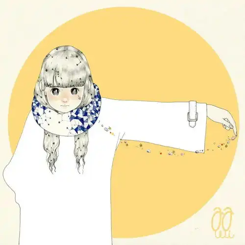 画笔下甜美女孩,可爱萌萌,甜度刚刚好,做头像合适不过