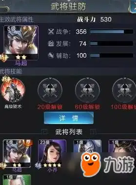 乱世王者守城驻防武将选择防御型就选曹操