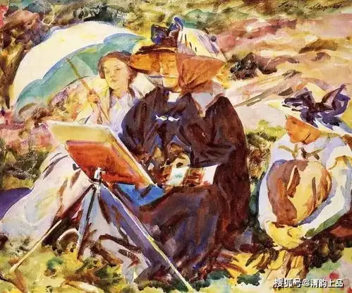 8位世界级水彩画大师,水彩画作品欣赏