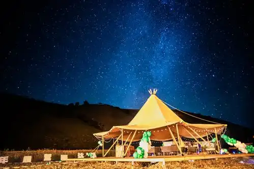 邂逅夏日草原,夜宿星空之下中国网