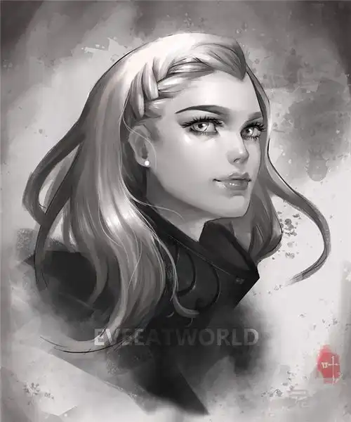 暗黑3玩家作品六职业十二人物精美头像画