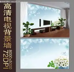 淡雅鲜花背景墙下载