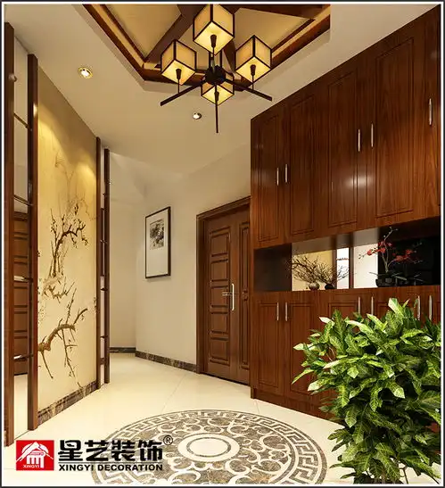 贵州星艺装修金水港湾新中式风的韵味享受