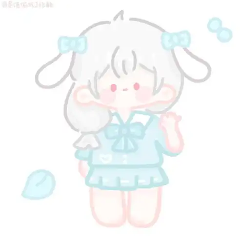 头像可爱小女孩卡通头像