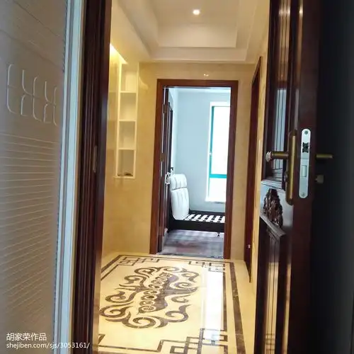 清新森林手绘墙画装饰墙壁
