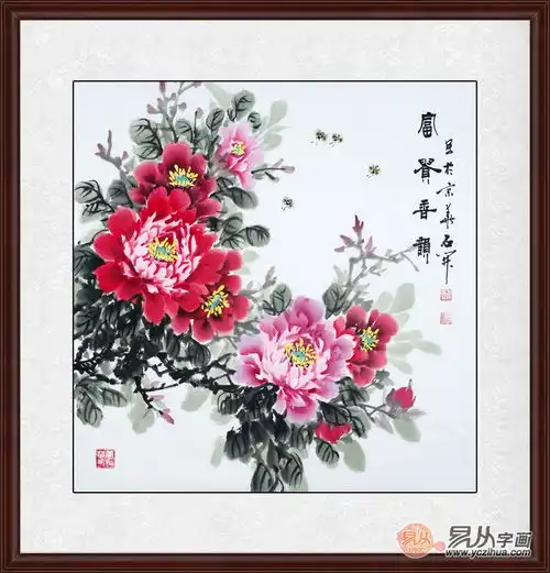 餐厅处适宜挂什么字画吉祥花鸟画更添食欲