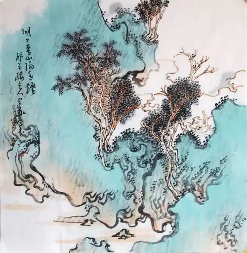 画家段建华老师2021山水作品