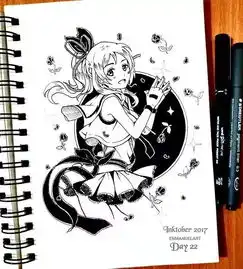 才华啊,00后画铅笔线稿灵动唯美啊