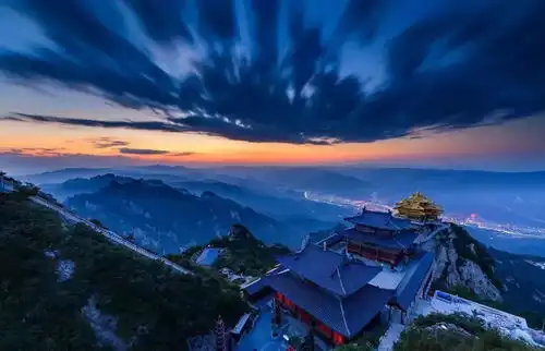 与武当山齐名的道教圣地9.9元抢原价120元的5a级景区老君山门票