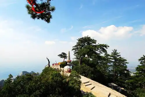 掇菁撷华解读走进华山五峰