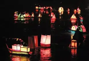 初一龙王塘放海灯,渔家祈福好热闹