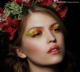 使用photoshop给后期模特照片添加唯美彩妆效果图