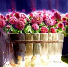 韩国画家申宗植的水彩画作品欣赏