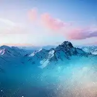 高山美景微信头像雄伟高山风景头像图片