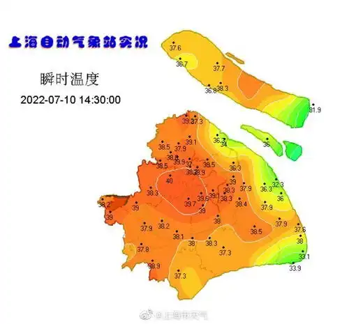 图说40申城发布今夏首个高温红色预警,炙热主旋律仍将持续