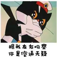 黑猫qq头像欢喜