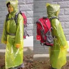 nh成人雨披半透明雨衣户外旅游登山徒步雨披非一次性雨衣加厚
