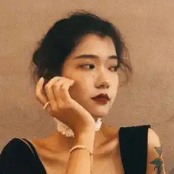 精选女生原宿风头像我看到旳你昰橙色旳心