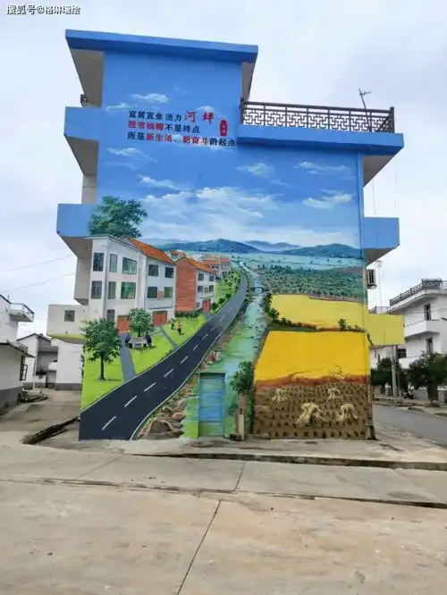 格琳墙绘高空墙绘壁画是如何完成的