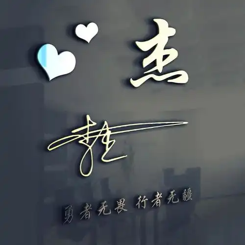 你应该换头像了,十几款3d特效签名微信头像,一定不要错过了