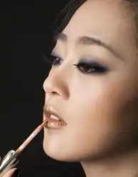 派对漂亮抢眼妆容做色女郎图片