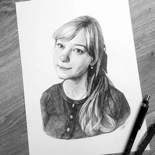 如果人物画成这样,素描速写拿下不再是问题