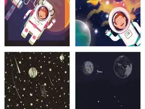 可爱手绘卡通太空星空展板海报背景素材图片设计高清模板下载4.84mb卡通手绘大全